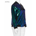 Chaqueta Sequin Bomber Mujer